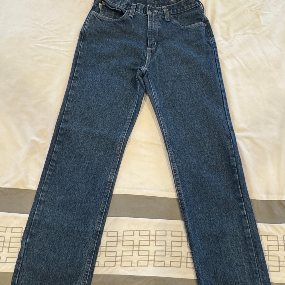 Carhartt Men's Relaxed Dark Blue Denim Jeans